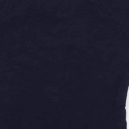 Gymshark Womens Blue Cotton Basic T-Shirt Size S Round Neck
