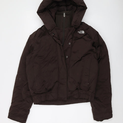 The North Face Womens Brown Jacket Size M Zip