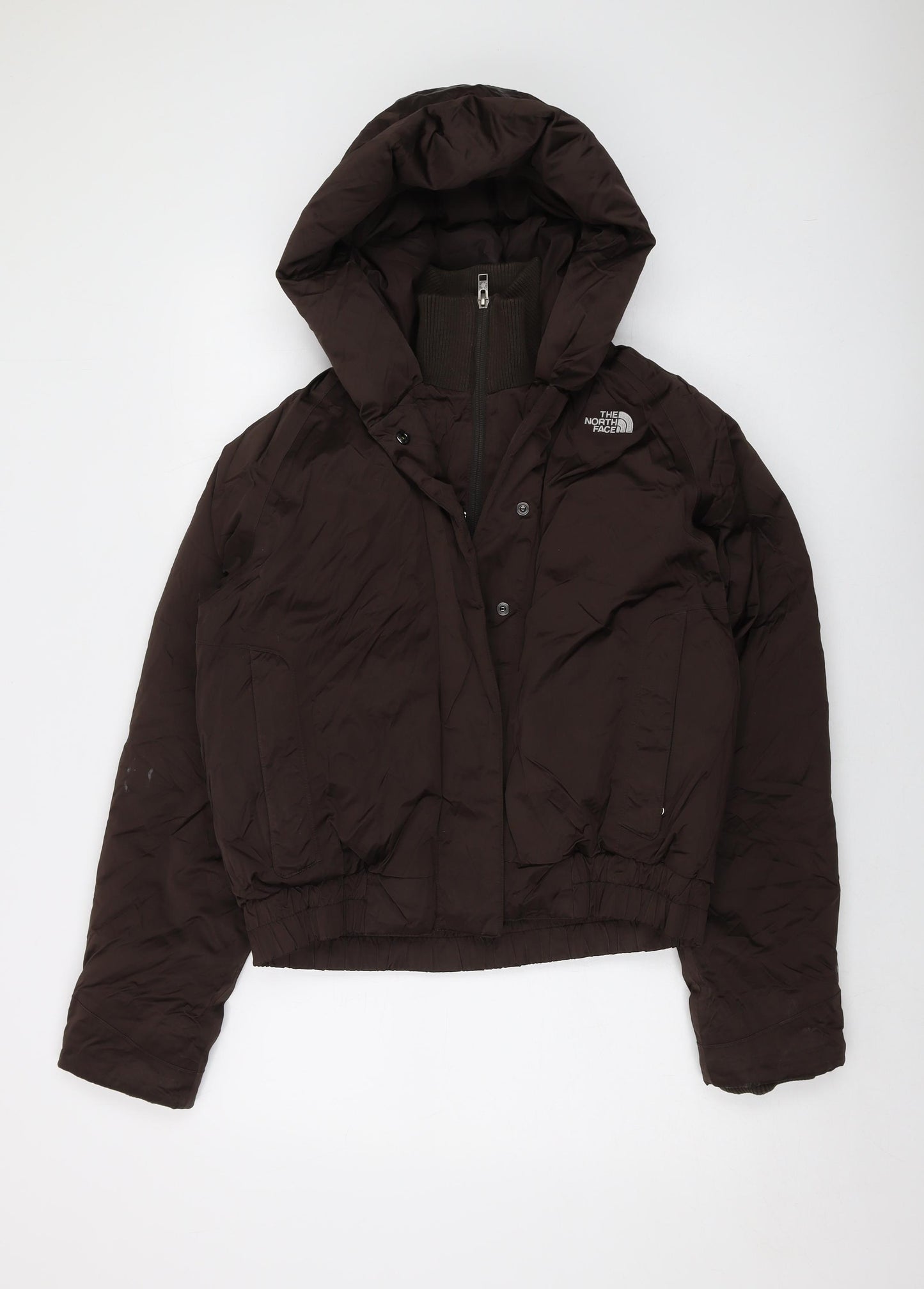 The North Face Womens Brown Jacket Size M Zip