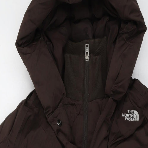 The North Face Womens Brown Jacket Size M Zip