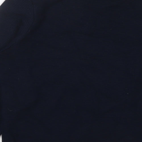 Zara Mens Blue Cotton Pullover Sweatshirt Size S