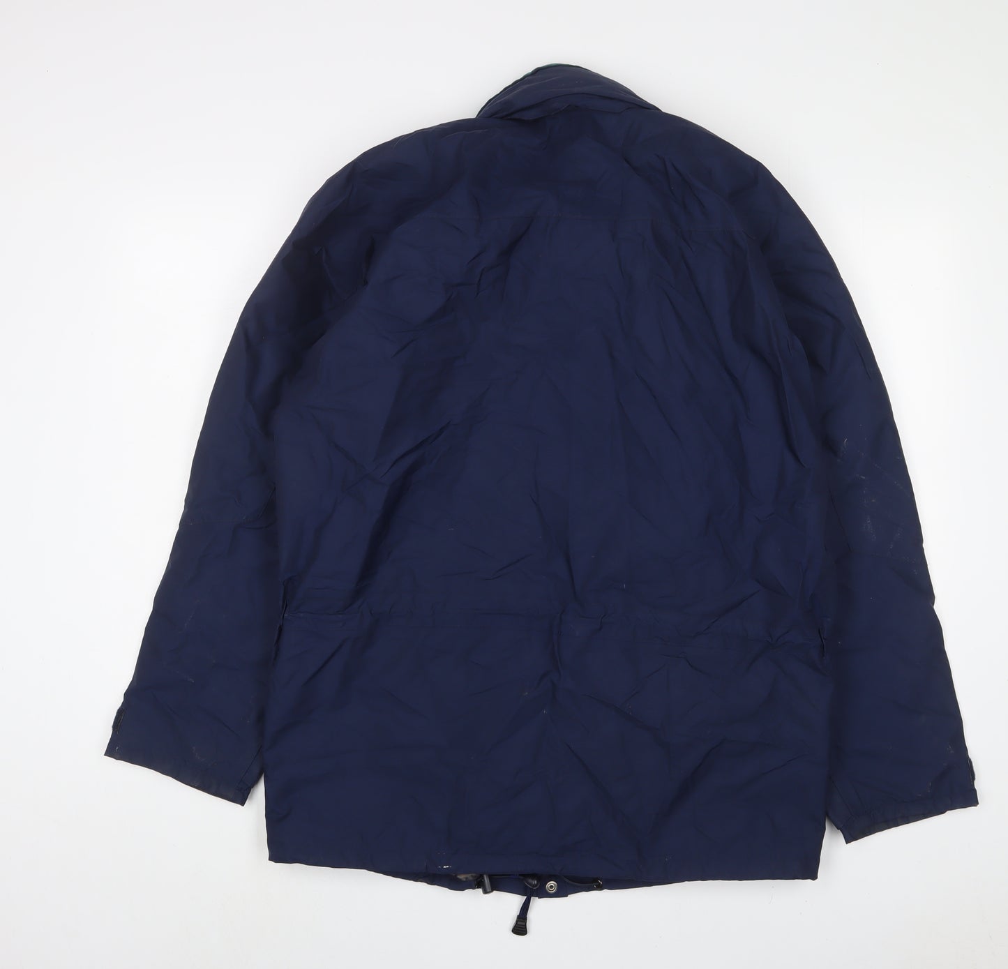 Mountain Range Mens Blue Jacket Coat Size L Zip