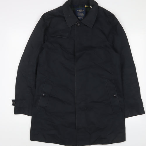 Hammond & Co Mens Blue Jacket Size M Button