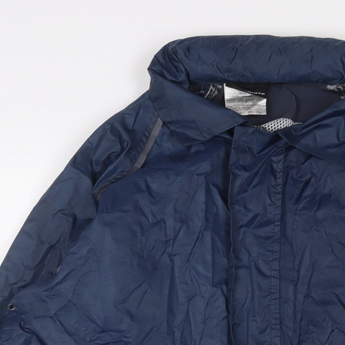 PRO CLIMATE Mens Blue Jacket Size S Zip