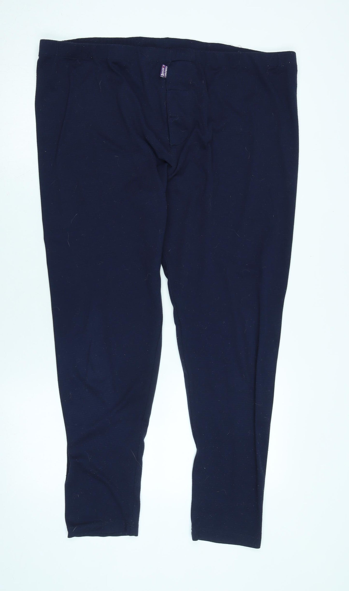 Regatta Womens Blue Polyester Jegging Trousers Size 2XL L28 in Regular - Logo