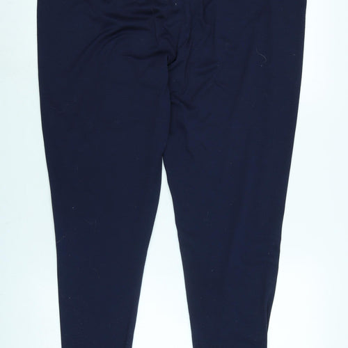 Regatta Womens Blue Polyester Jegging Trousers Size 2XL L28 in Regular - Logo