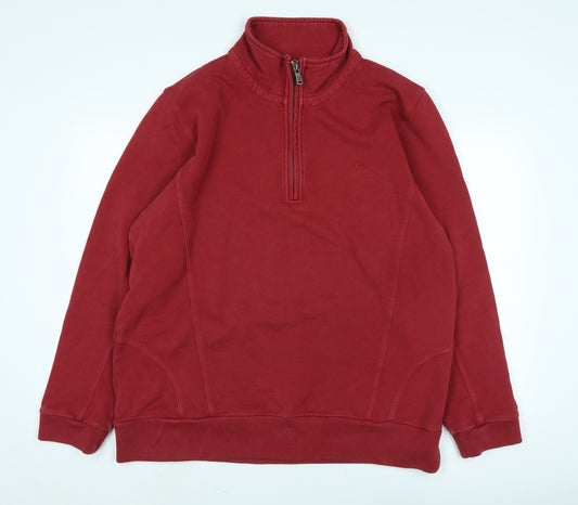 Origionals Mens Red Cotton Pullover Sweatshirt Size XL - Logo