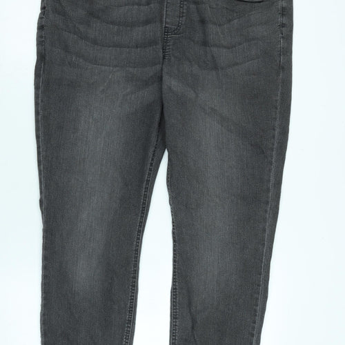 John Banner Womens Blue Cotton Blend Jegging Jeans Size 36 in L29 in Regular