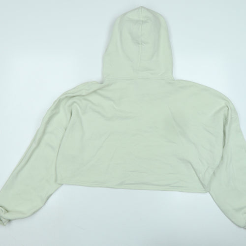 Savage Fenty Womens Green Polyester Pullover Hoodie Size M - Logo