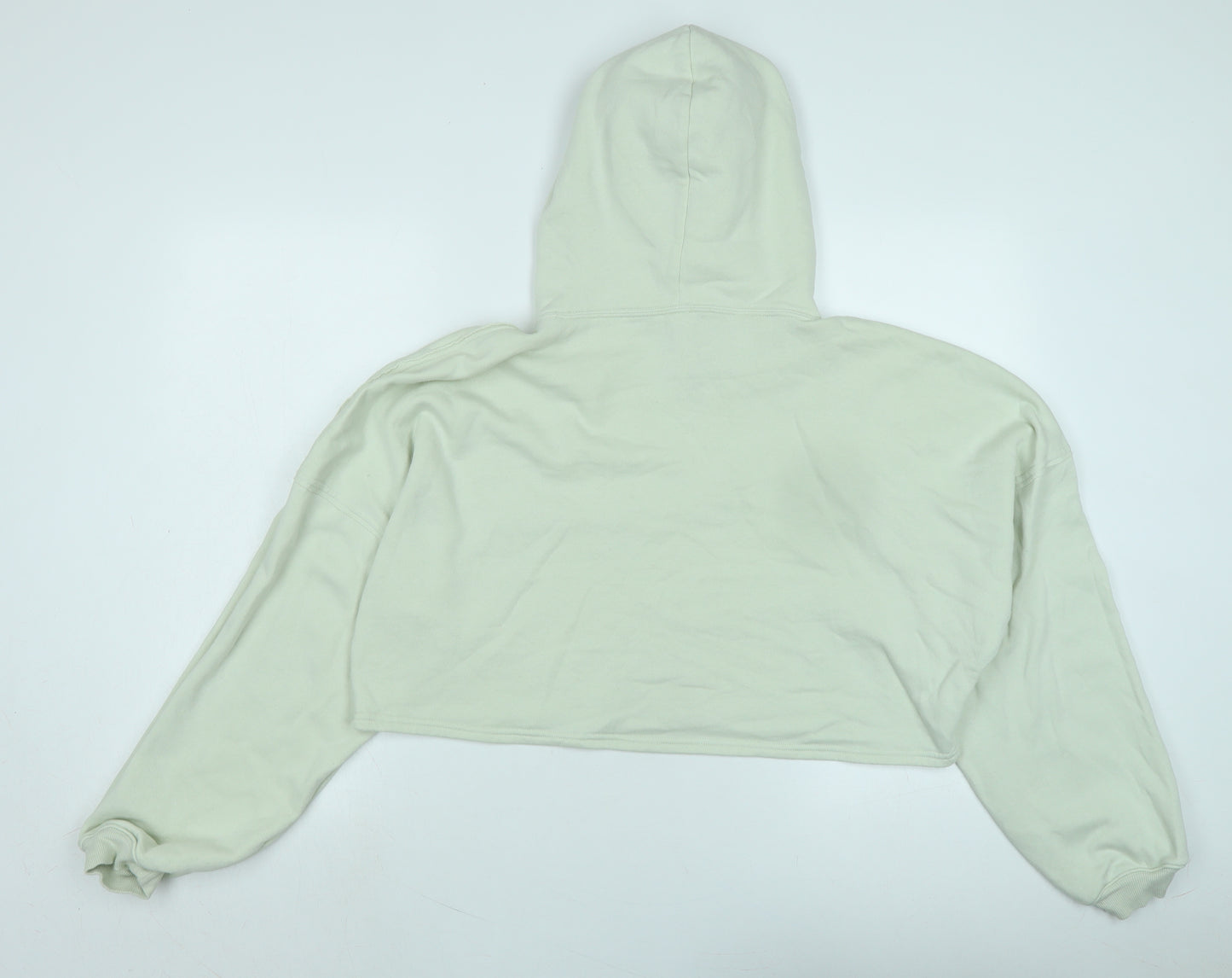 Savage Fenty Womens Green Polyester Pullover Hoodie Size M - Logo