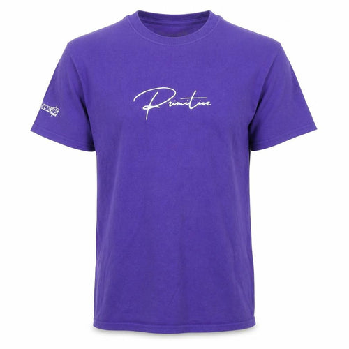 Dragon Ball Z Womens Purple Cotton Basic T-Shirt Size S Crew Neck - Logo - primitive
