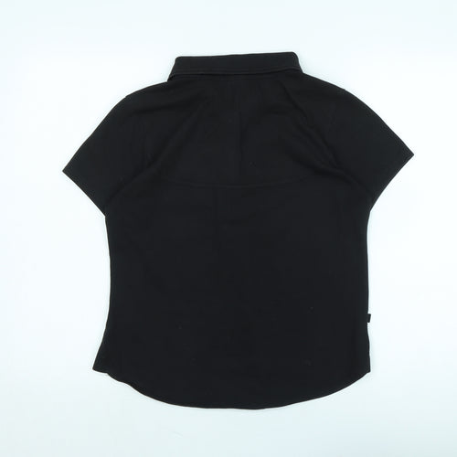 LA Gear Womens Blue Cotton Basic Polo Size 16 Collared - Logo