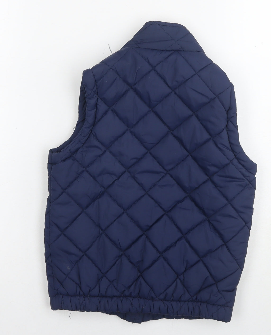 Equestrian Girls Blue Gilet Waistcoat Size 5-6 Years Zip