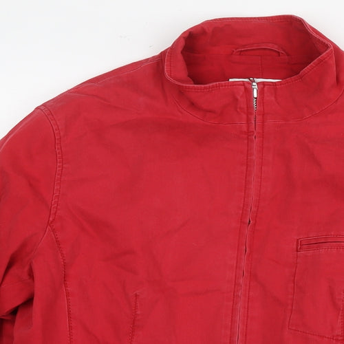 NEXT Womens Red Jacket Size 18 Zip