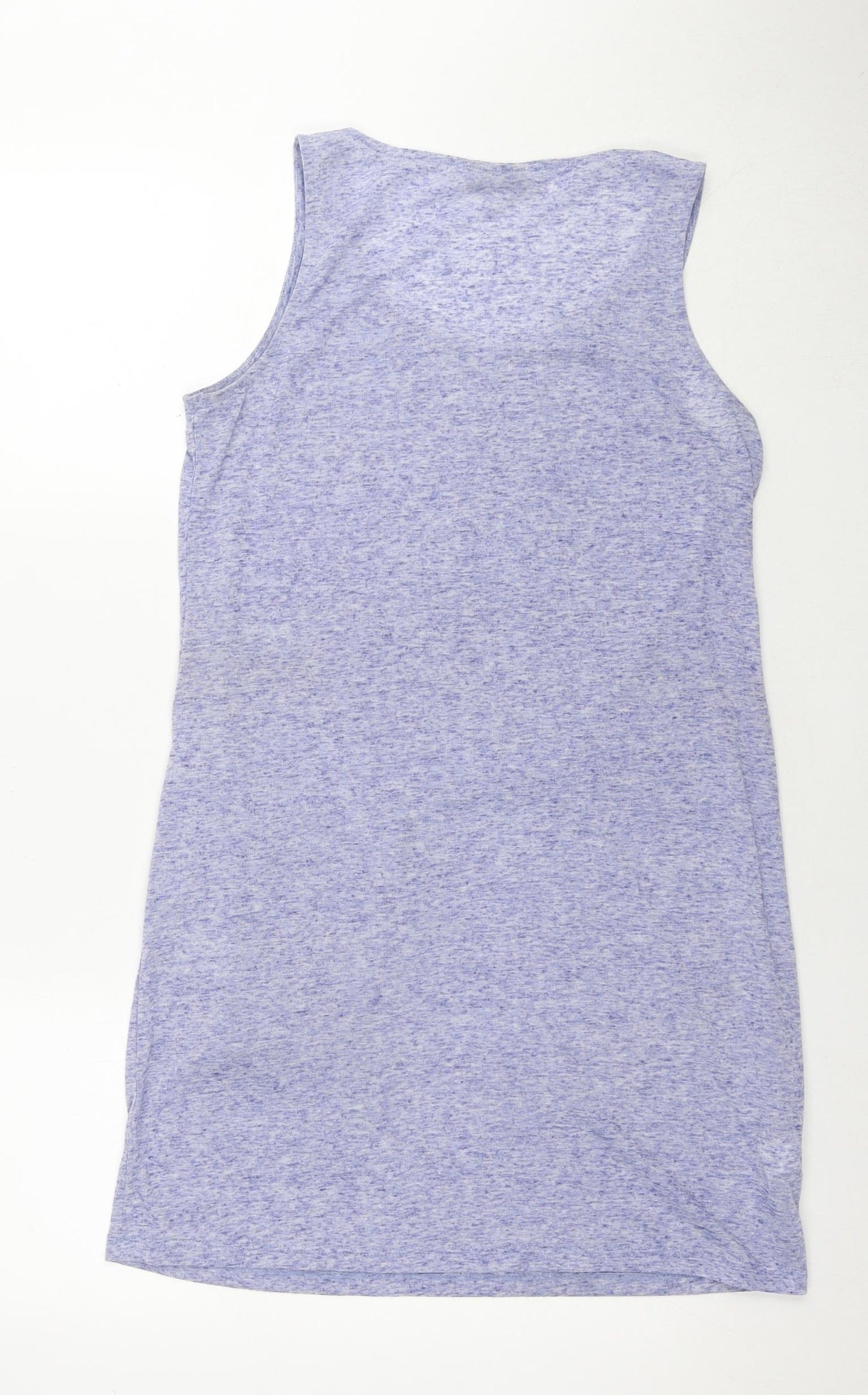 NEXT Womens Blue Polyester Tunic Tank Size 12 Scoop Neck