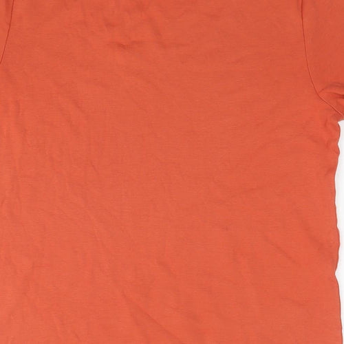NEXT Womens Grey Cotton Basic T-Shirt Size 14 Round Neck