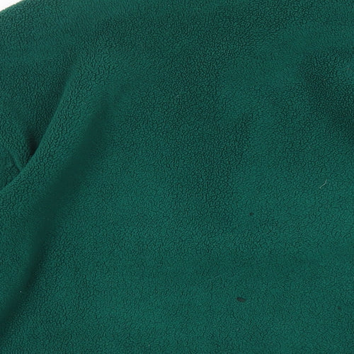 Tokker Mens Green Polyester Pullover Sweatshirt Size S - Polartec