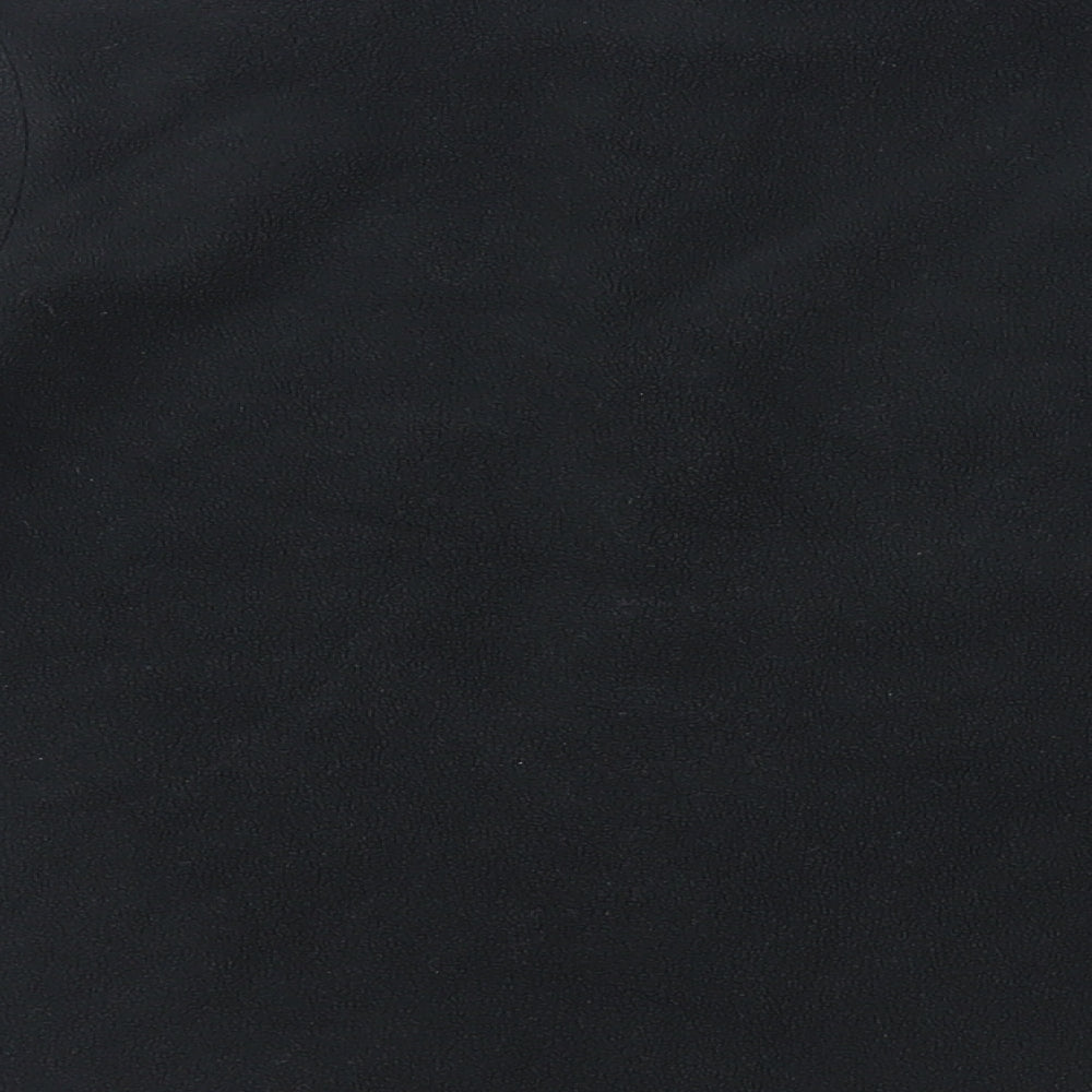 TOG24 Boys Black Polyester Pullover Sweatshirt Size 12 Years Zip - Logo
