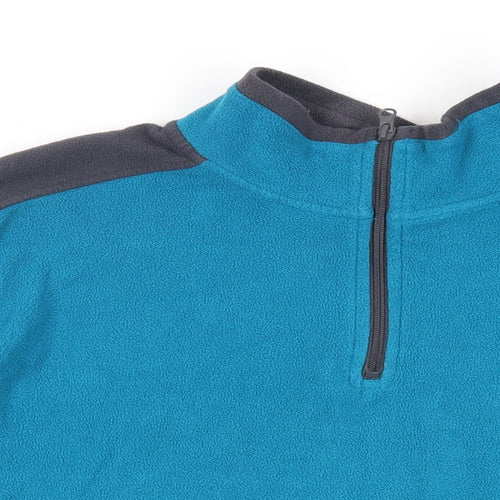 Atlas for Men Mens Blue Polyester Pullover Sweatshirt Size L