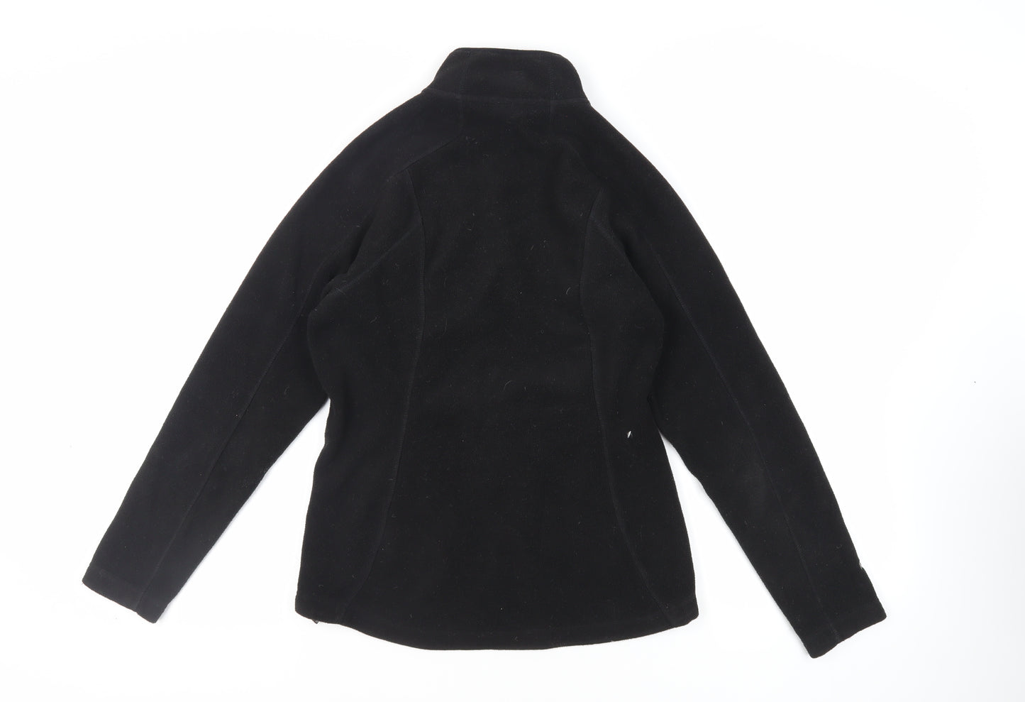 Karrimor Womens Black Jacket Size 10 Zip - Logo Zipped Pockets