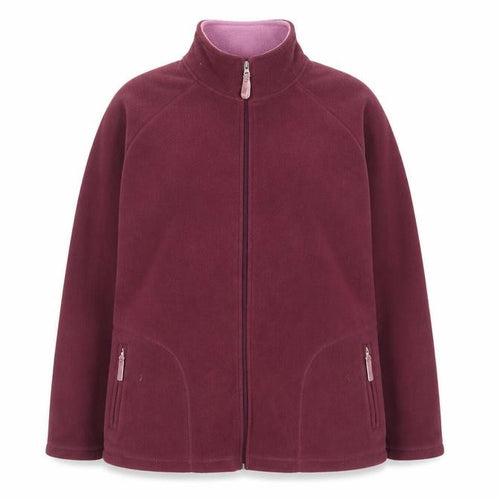 Tayberry Womens Purple Jacket Size 3XL Zip - Zipped Pockets
