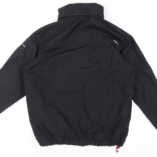 Trespass Mens Black Windbreaker Jacket Size L Zip - Logo Zipped Pockets Waterproof