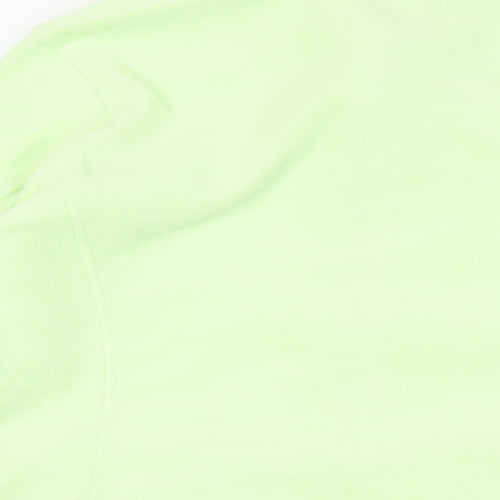 Marks and Spencer Womens Green Jacket Size 12 Zip - Zipped Pockets