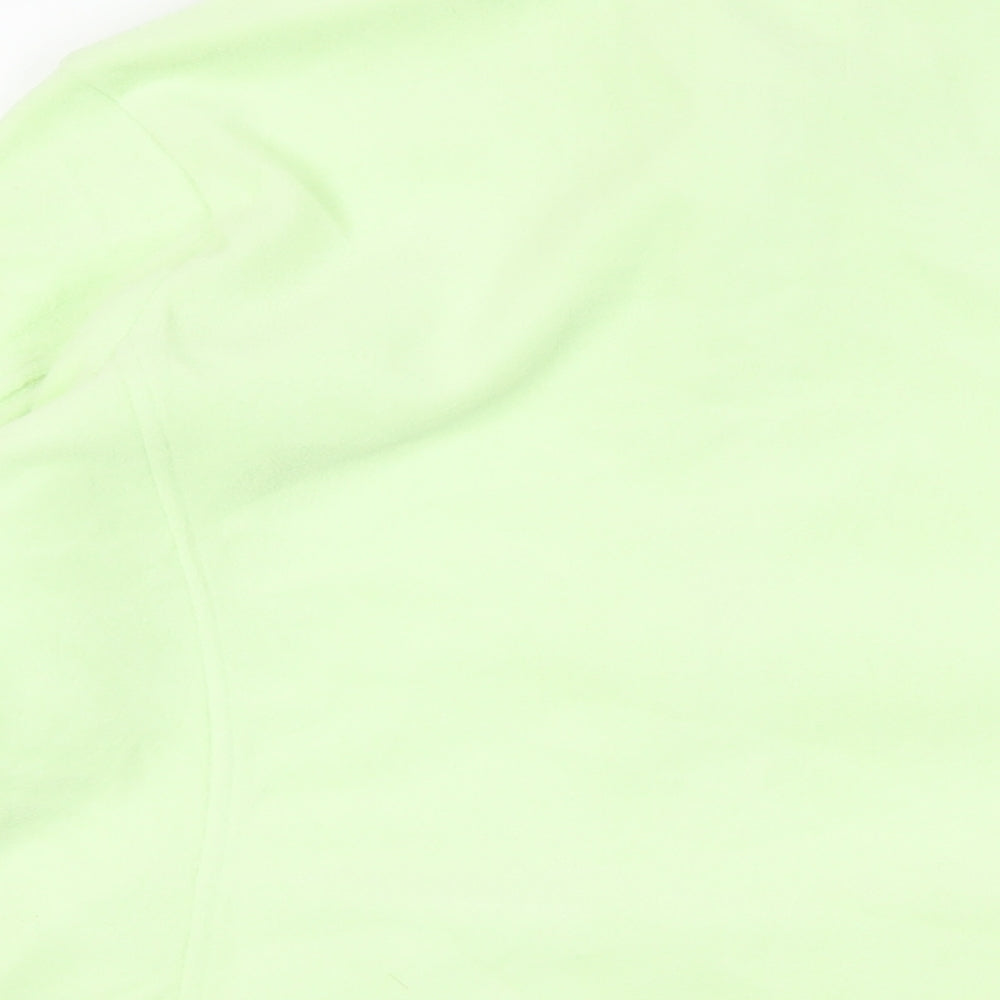 Marks and Spencer Womens Green Jacket Size 12 Zip - Zipped Pockets