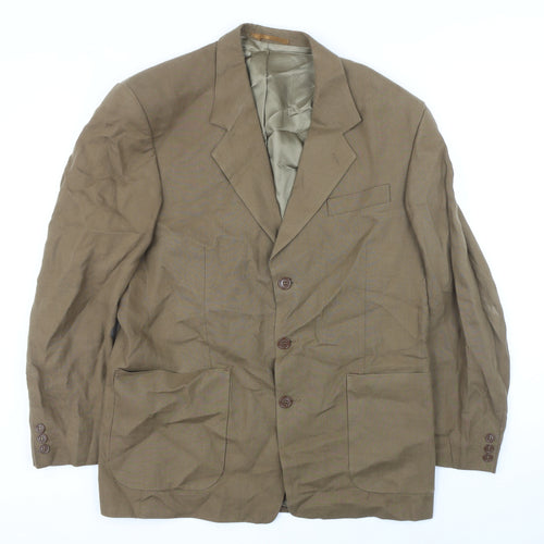 NEXT Mens Brown Jacket Blazer Size M Button
