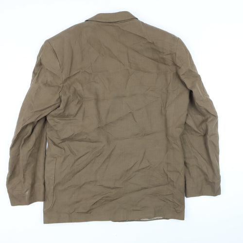 NEXT Mens Brown Jacket Blazer Size M Button