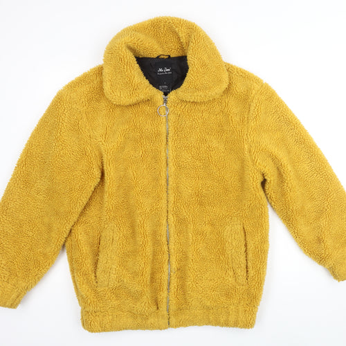 Me jane Womens Yellow Jacket Size S Zip