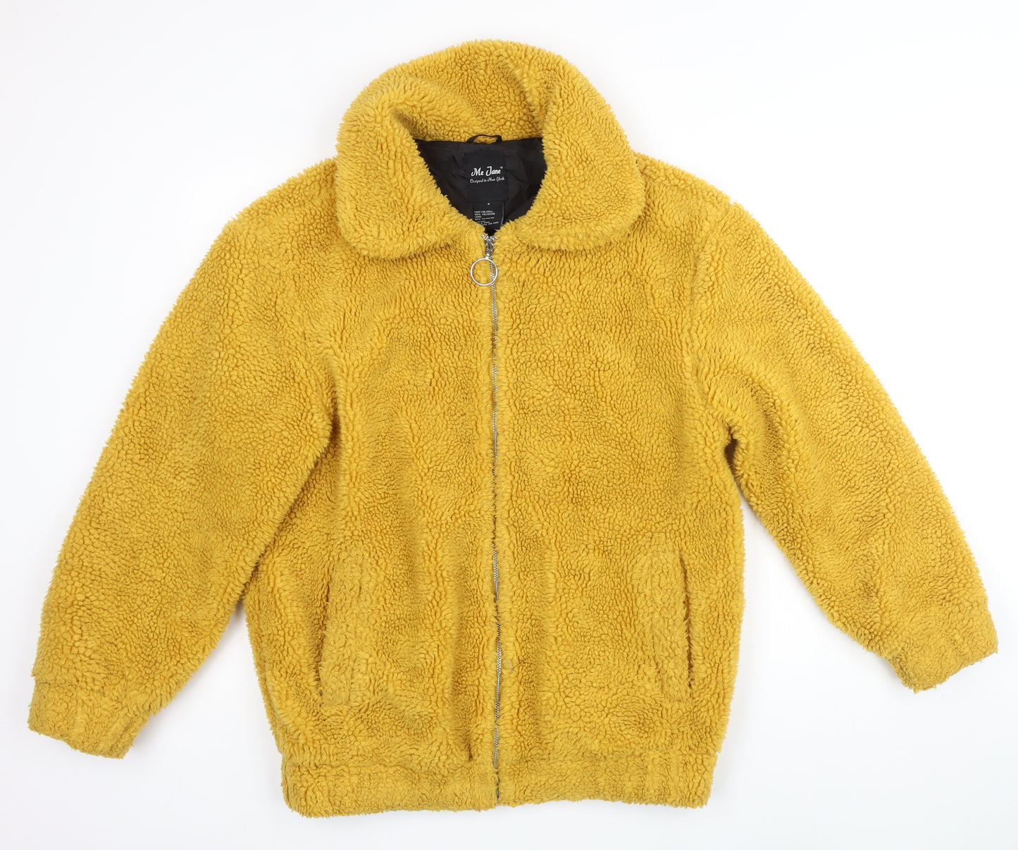 Me jane Womens Yellow Jacket Size S Zip