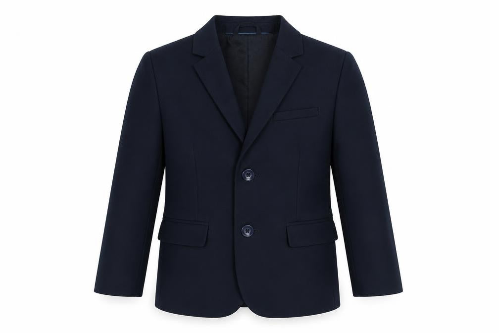 H&M Boys Blue Jacket Blazer Size 4-5 Years Button