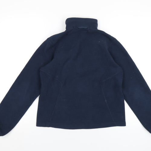 Kathmandu Girls Blue Polyester Pullover Sweatshirt Size 12 Years Zip