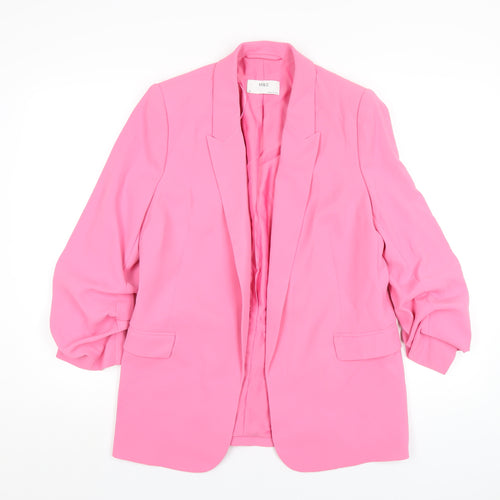 Marks and Spencer Womens Pink Jacket Blazer Size 12