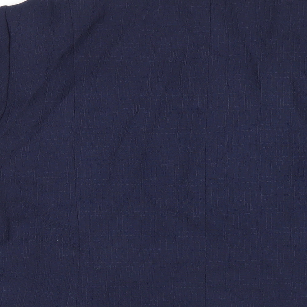 Bonmarché Womens Blue Jacket Size 14 Button