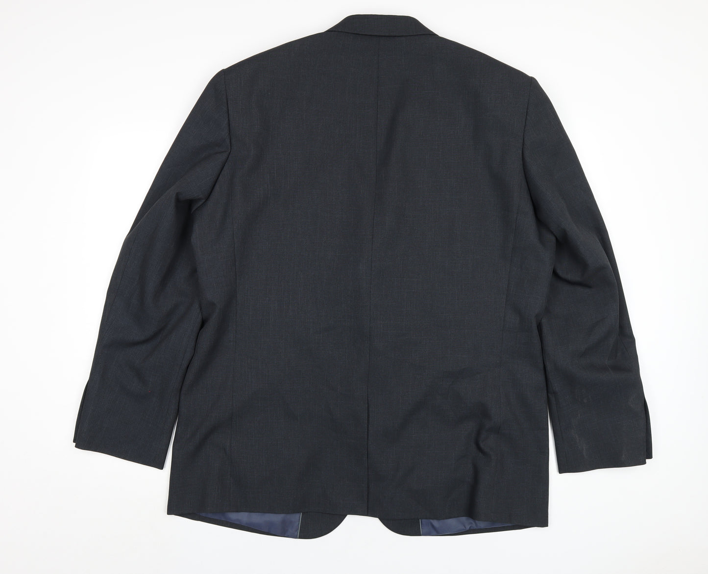 Taylor & Wright Mens Grey Polyester Jacket Blazer Size 46 Regular