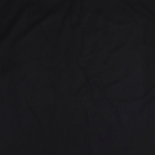 Doom Men's Black Cotton T-Shirt, Large, Crew Neck