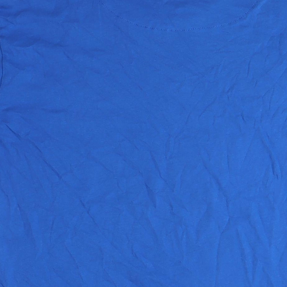 Bench Blue Men's XL T-Shirt, Short Sleeve, Cotton