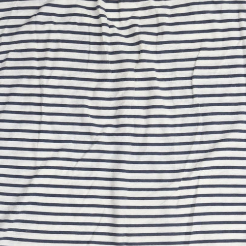 Maison Scotch Women's Striped Tunic White Blue S