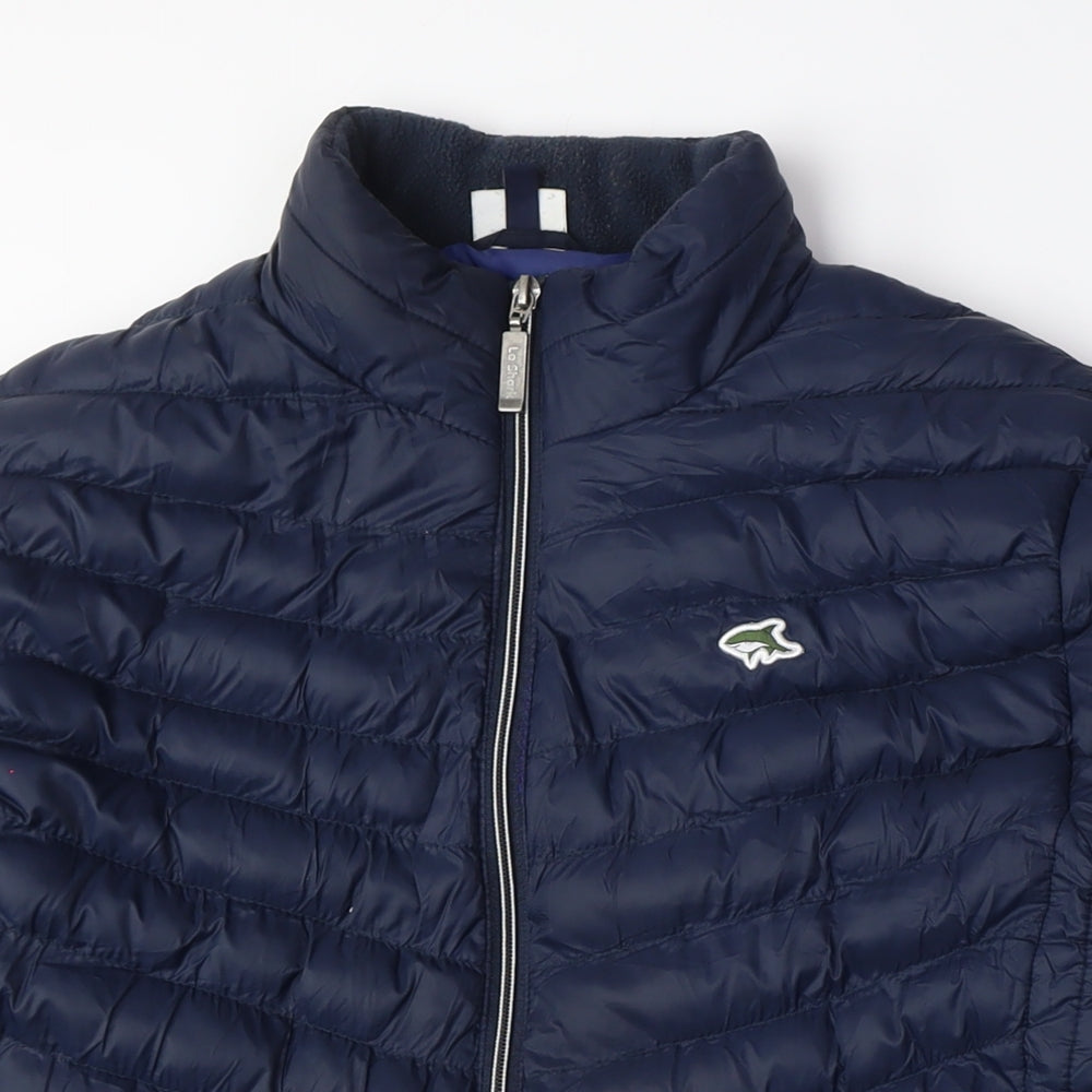 Lacoste Men's Blue Puffer Jacket M Casual Sports