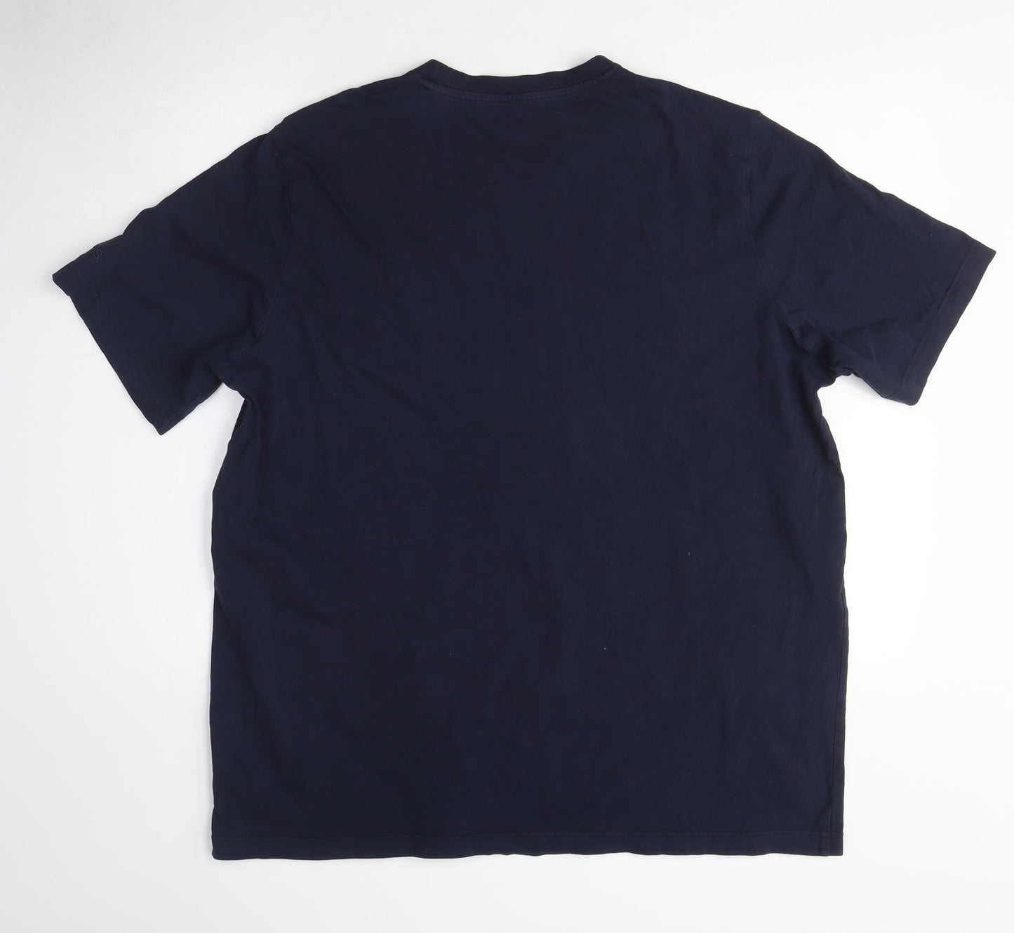 Adidas Men's Blue XL Logo T-Shirt