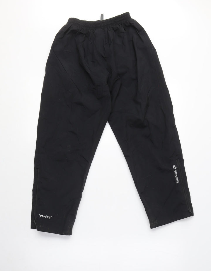 Regatta Unisex Kids Black Waterproof Windbreaker Trousers
