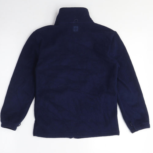 Mountain Warehouse Boys Blue Full Zip Fleece Hoodie - Size M