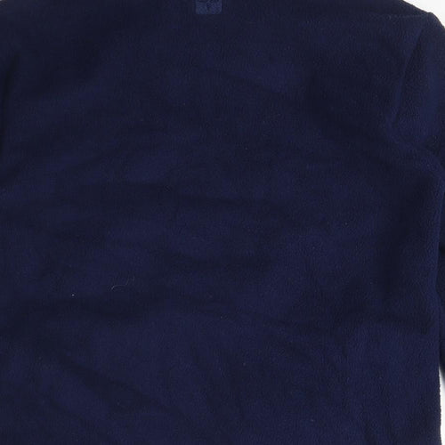 Mountain Warehouse Boys Blue Full Zip Fleece Hoodie - Size M