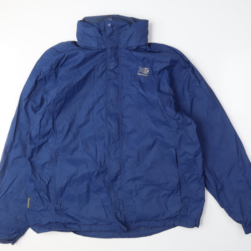 Karrimor Men's Blue Windbreaker Jacket - Size L