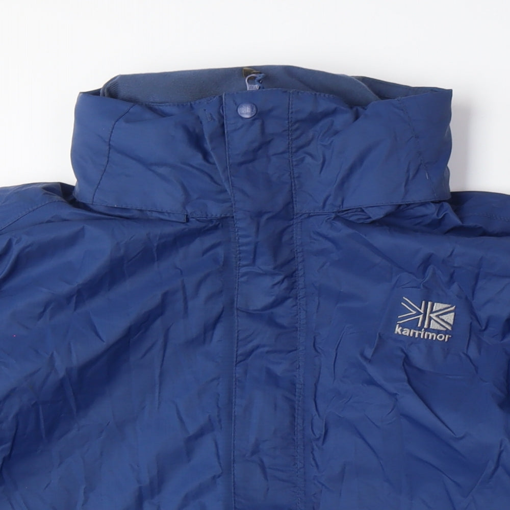 Karrimor Men's Blue Windbreaker Jacket - Size L