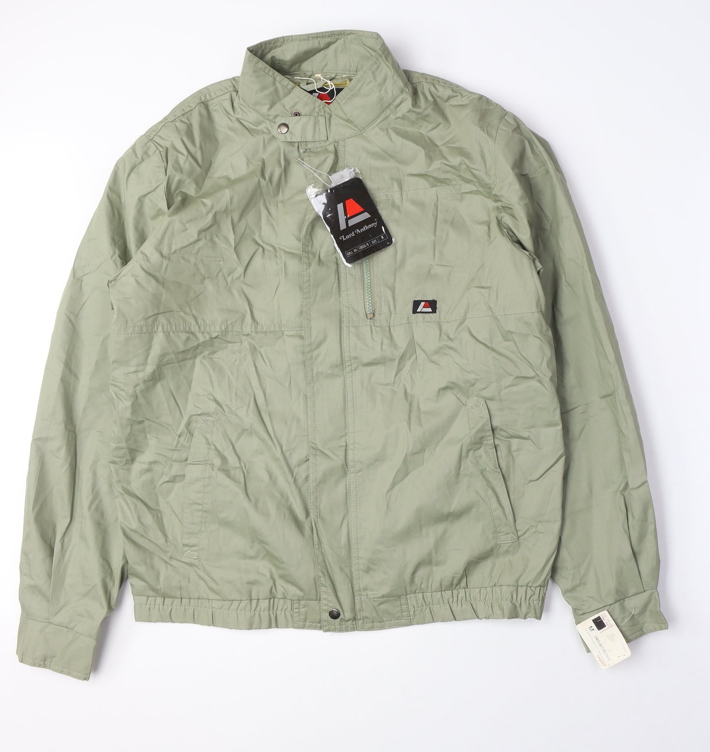 Lord Anthony Unisex Green Bomber Jacket L Casual