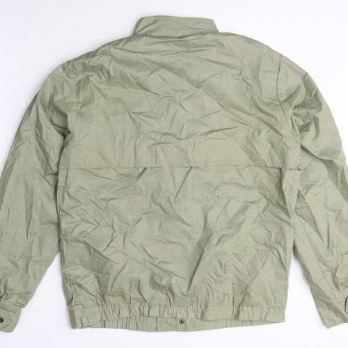 Lord Anthony Unisex Green Bomber Jacket L Casual