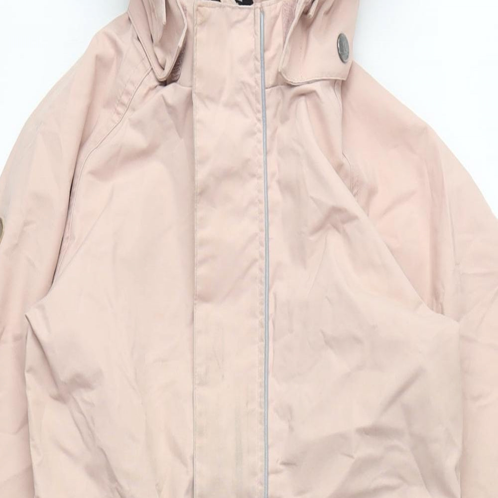 Kuling Girls Pink Snowsuit 4-5 Years, Hooded, Waterproof